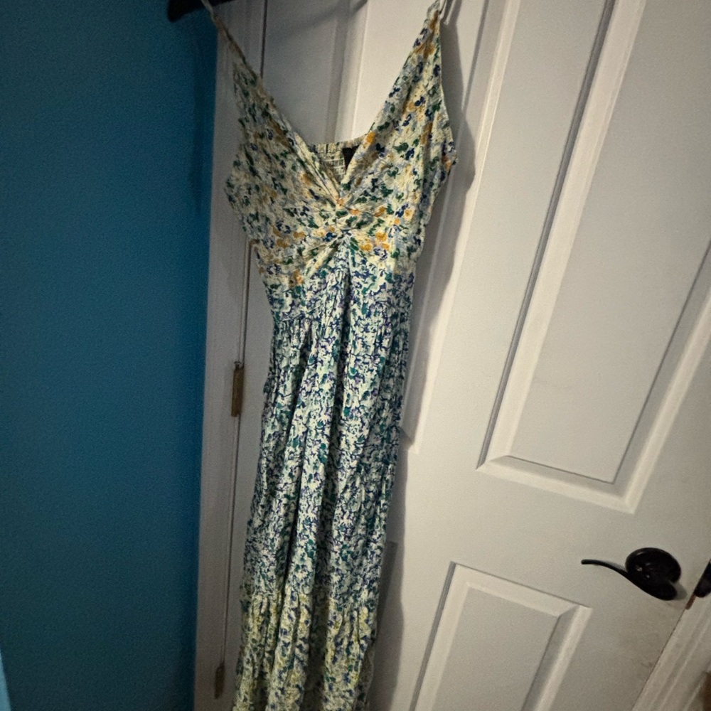 Angie Floral Maxi Dress